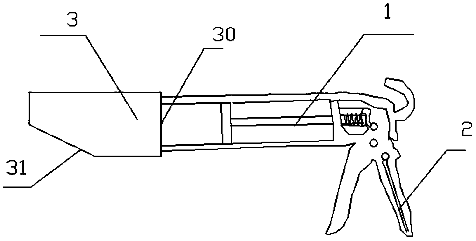 Gluing gun