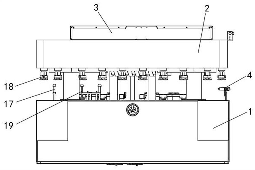 Double-station servo laser cracking-off flat grinding machine