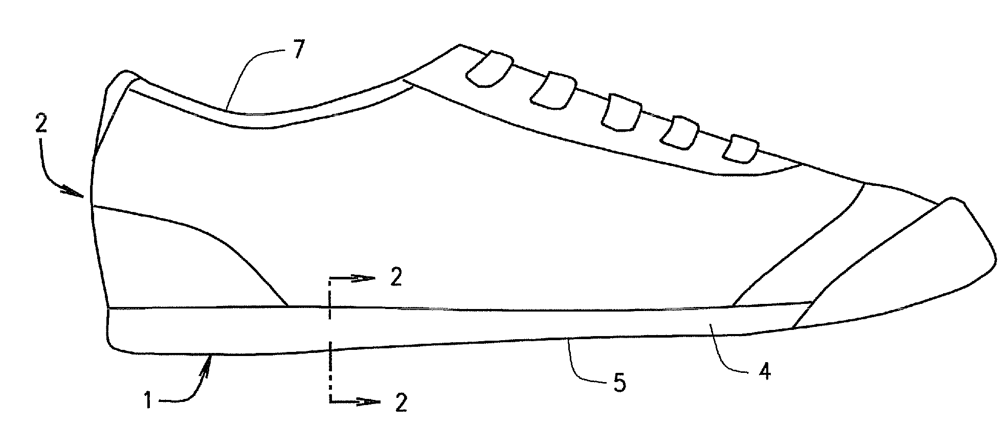 Shoe sole and method