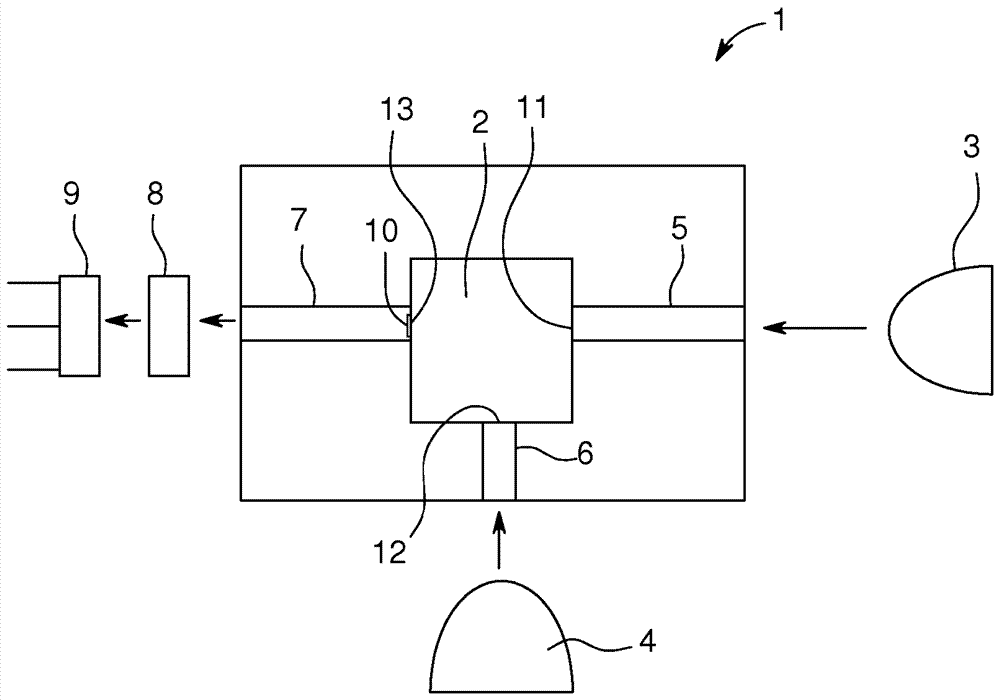 Integration of fluorescence detection capability into light absorbance measurement apparatus