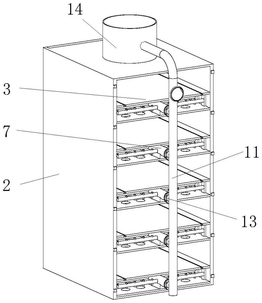 Alcoholization system for improving alcoholization quality of flue-cured tobacco lamina