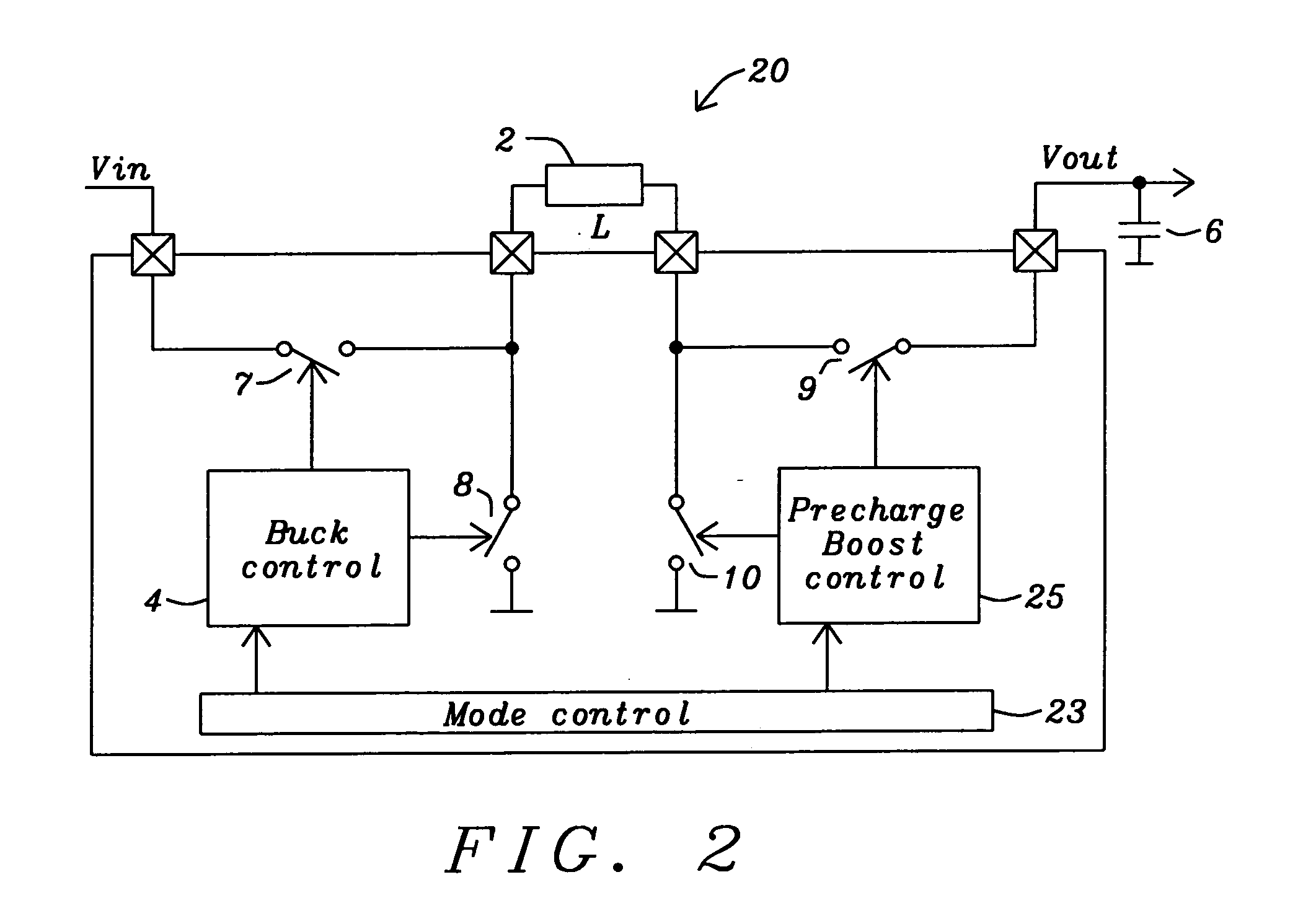 Buck converter with inductor pre-energizing