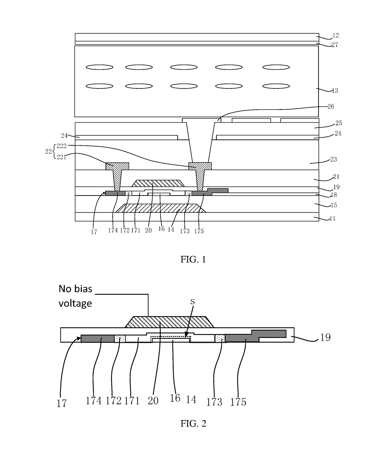 Display devices and the display panels thereof