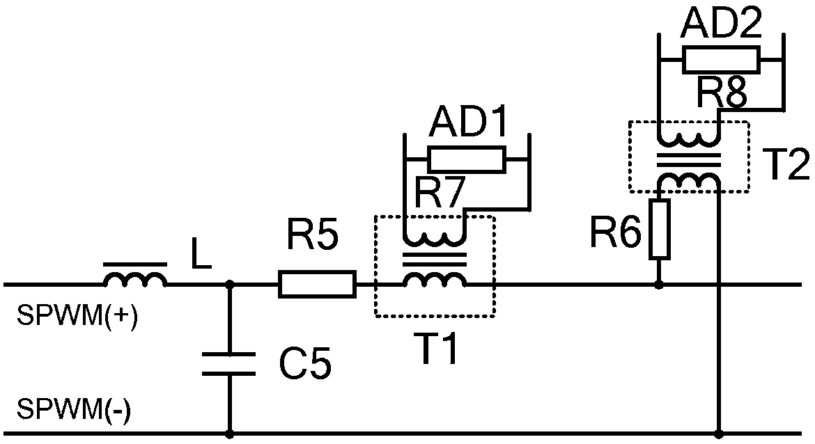 Inverter power supply circuit