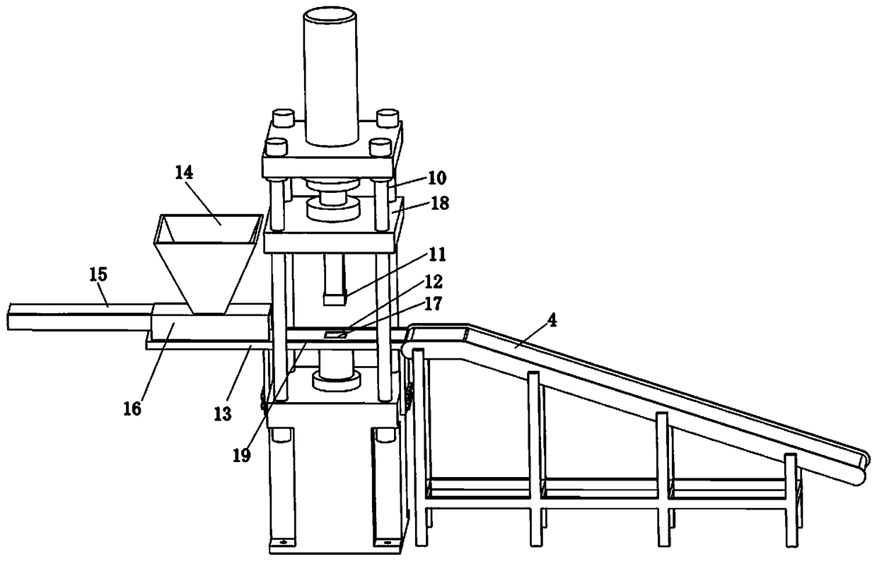 Nutrient pecking brick for preventing and treating enteritis diarrhea of ephedra chicken and preparation method of nutrient pecking brick