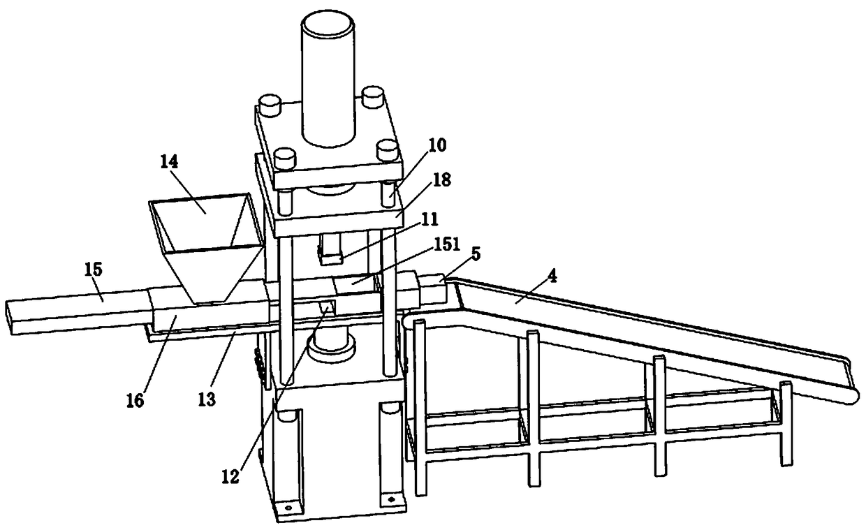 Nutrient pecking brick for preventing and treating enteritis diarrhea of ephedra chicken and preparation method of nutrient pecking brick