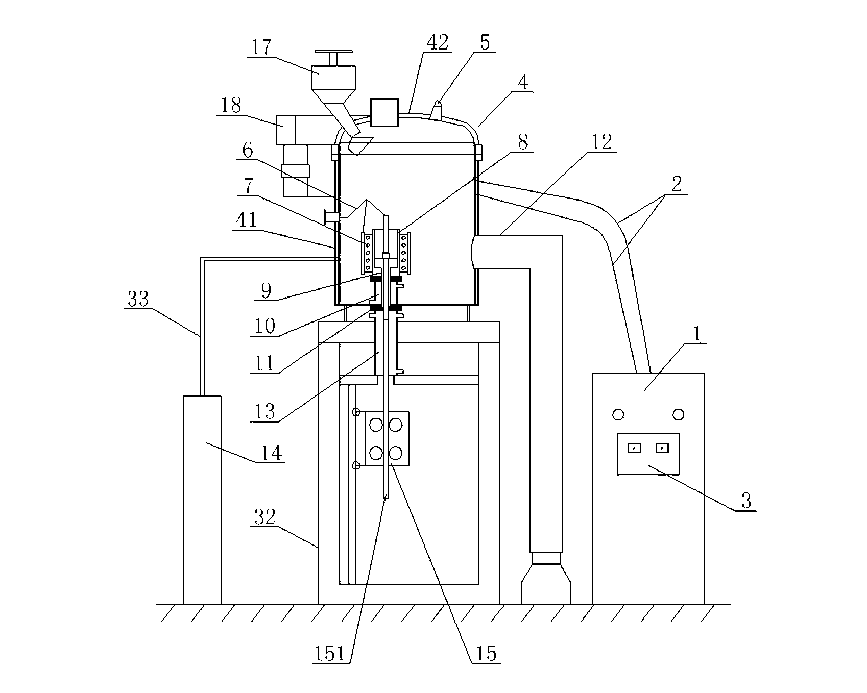 Multipurpose vacuum casting device