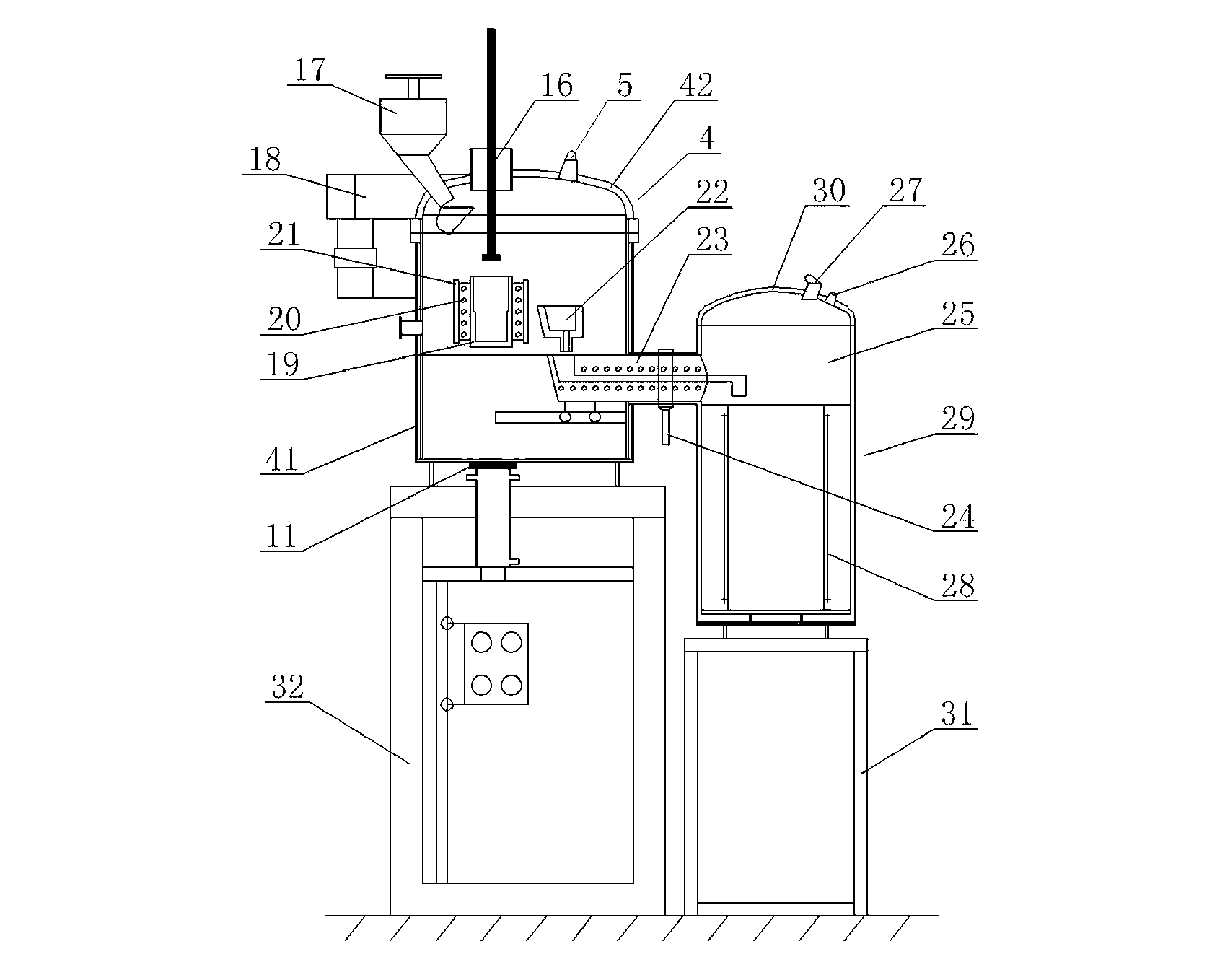 Multipurpose vacuum casting device