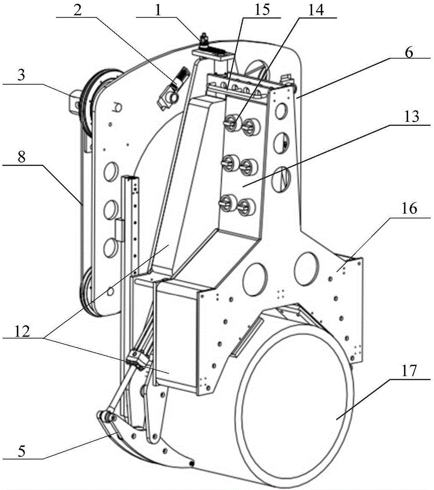 Deepwater diamond wire sawing machine