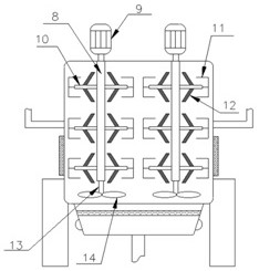 High-efficiency waste sulfuric acid treatment device and method