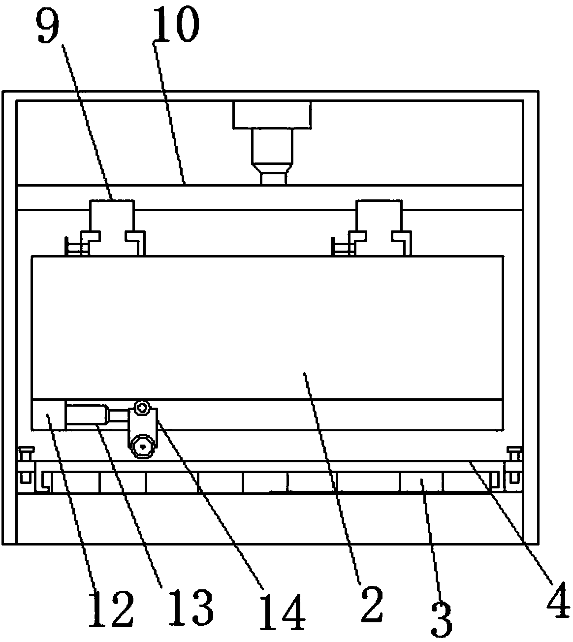 Automatic cutout device for mattress connection spring production