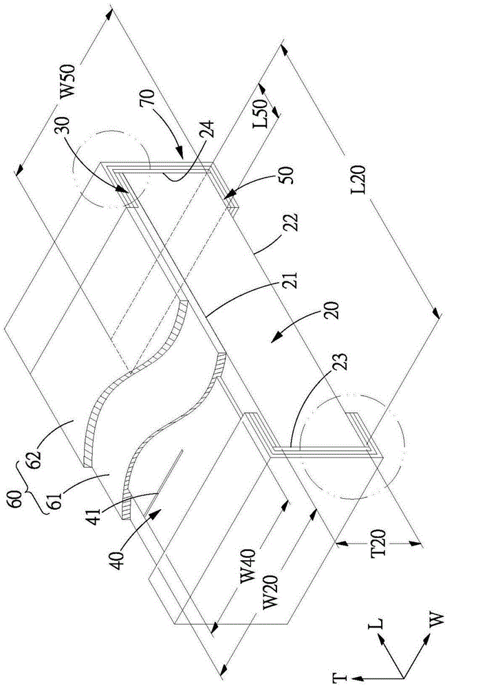 Thick film chip resistor structure