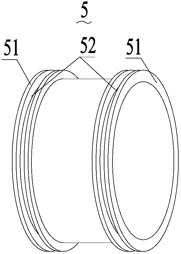 Thermal deformation automatic compensation mechanism for screw rod and machine tool