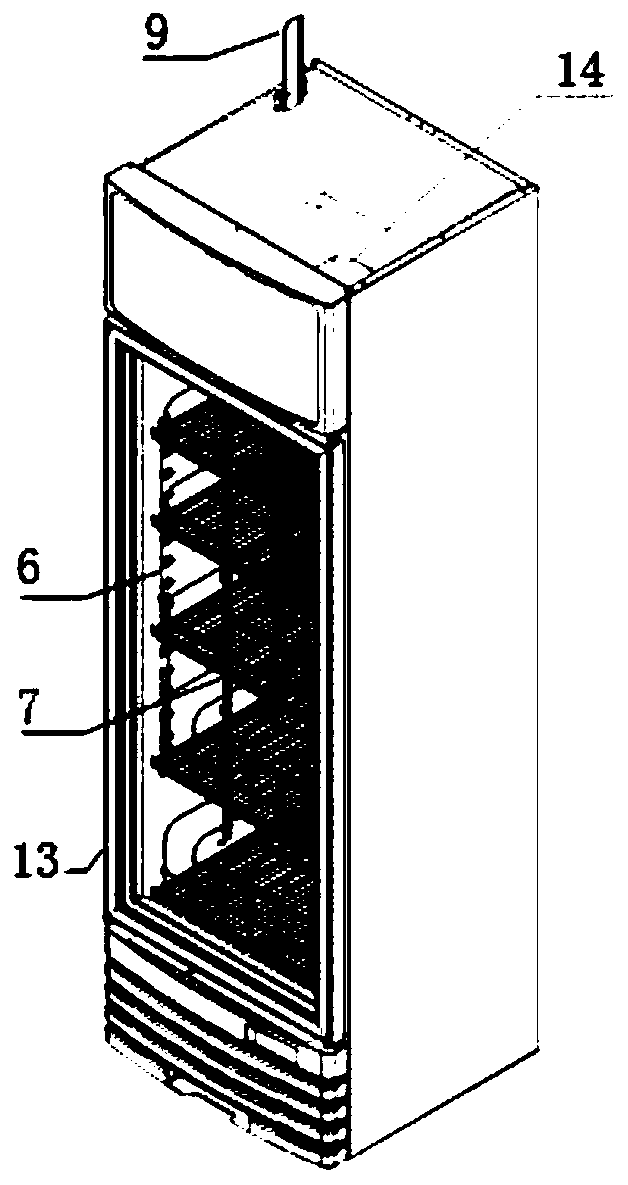 AI (Artificial Intelligence) intelligent vending cabinet based on dynamic visual recognition