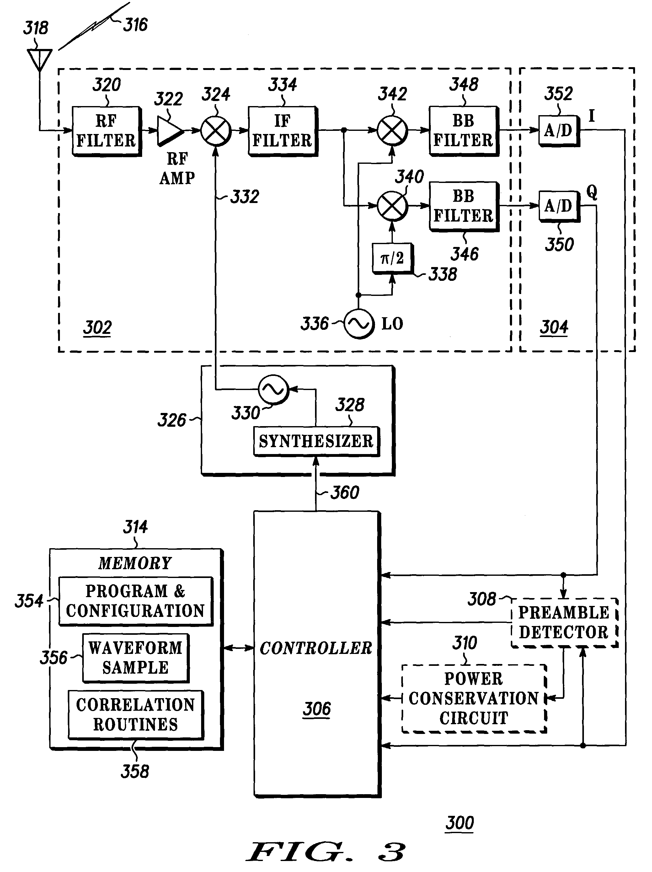 Method and wireless device employing a preamble to initiate communications