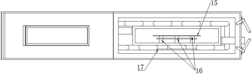 Redistribution method of heavy doping boron silicon slice