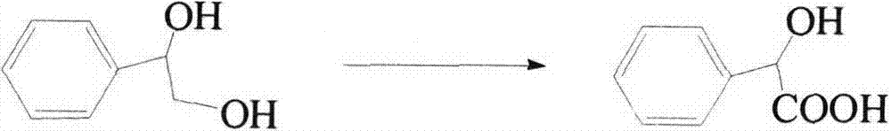 Method for preparing mandelic acid from styrene oxide