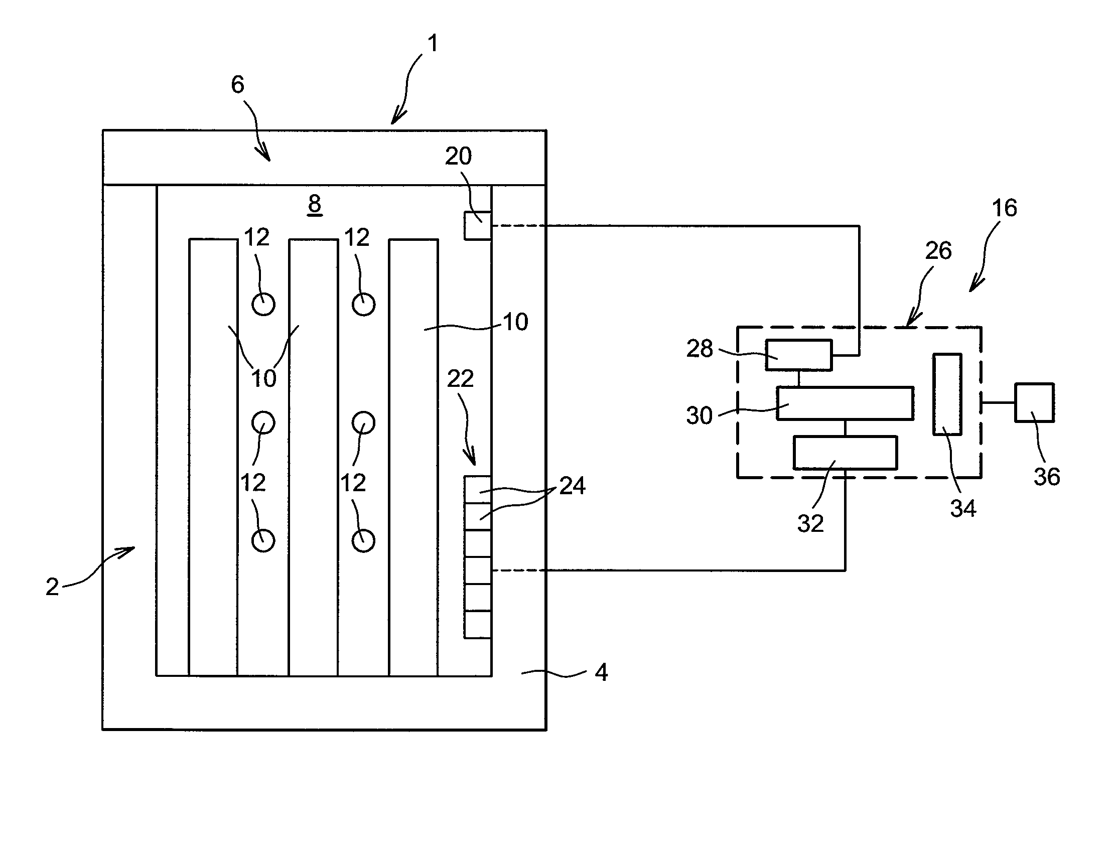 Device for transporting and/or storing radioactive materials and for the controlled release of oxygen in an enclosed housing