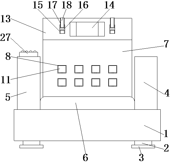 Smart seat with massaging function