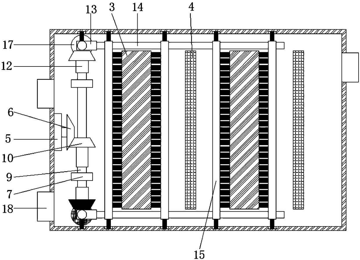 Electrical automatic dedusting equipment