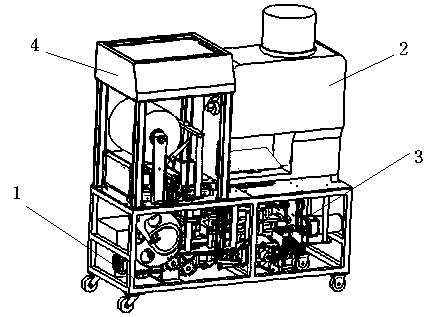 A packaging and output device