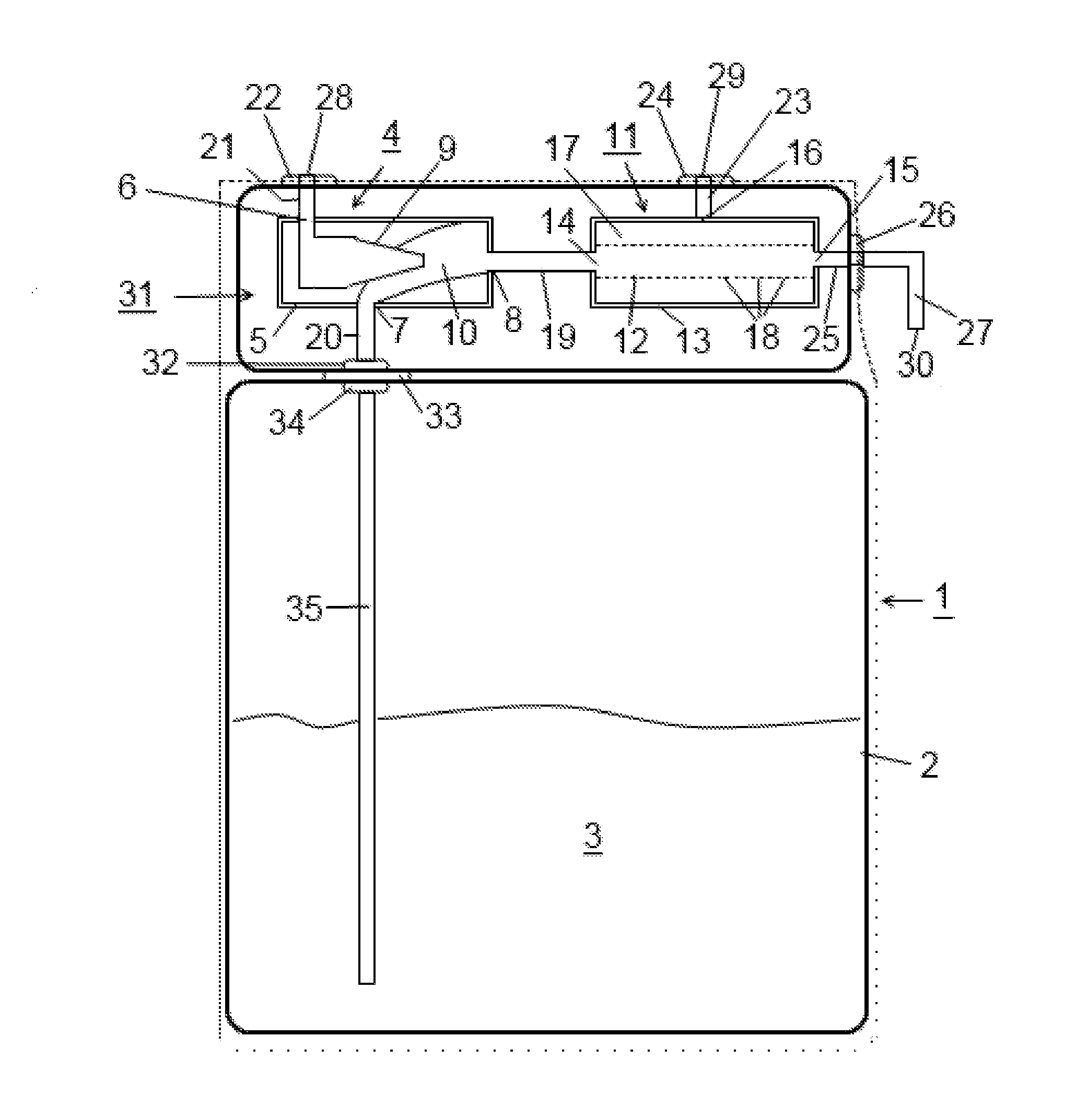 Disposable assembly, a system and method for preparing a foamed food product