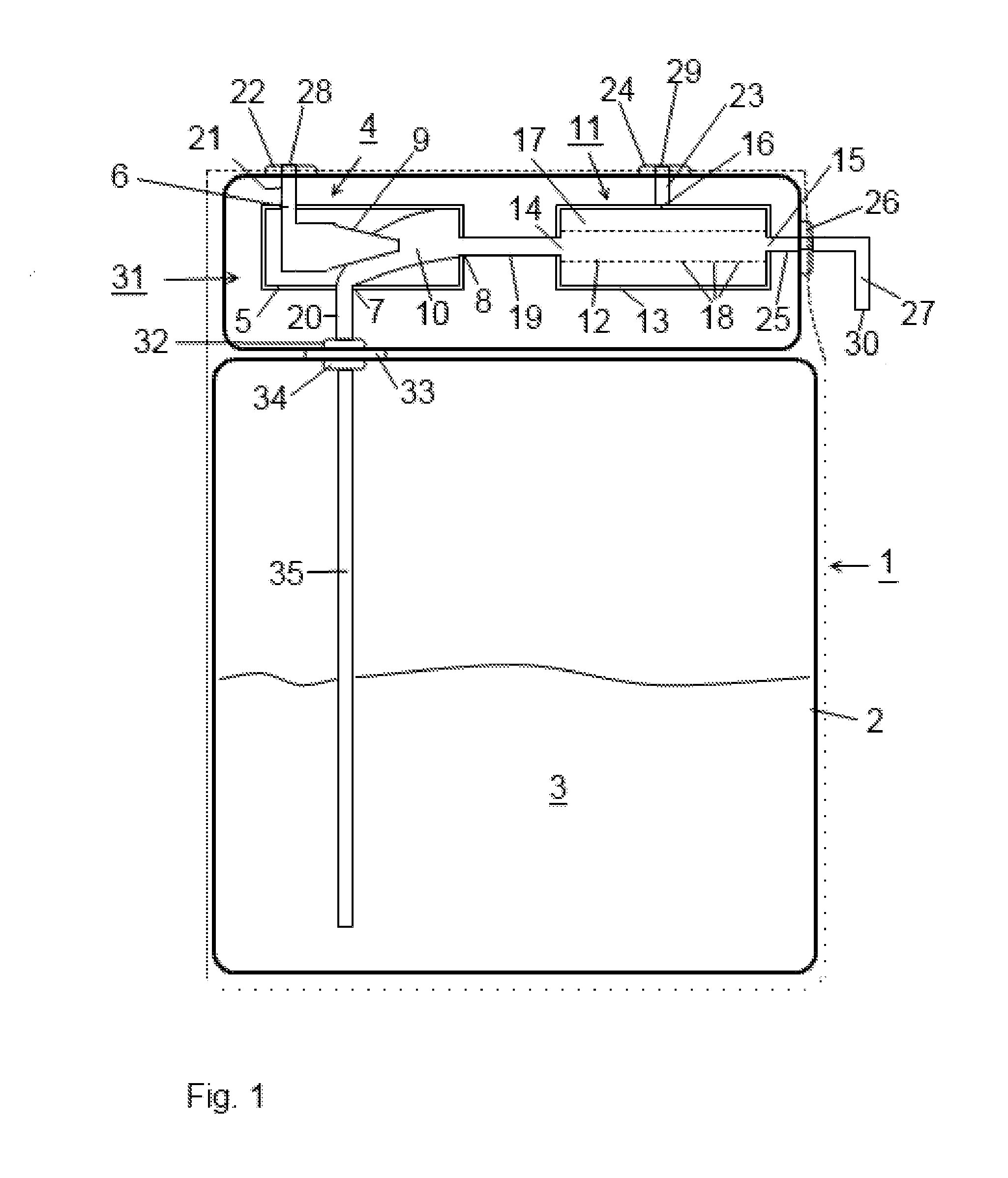 Disposable assembly, a system and method for preparing a foamed food product