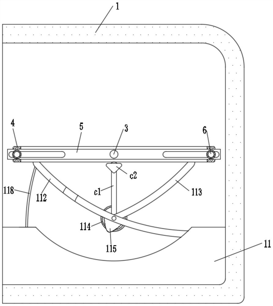 Adjustable overturning device for street lamp board processing