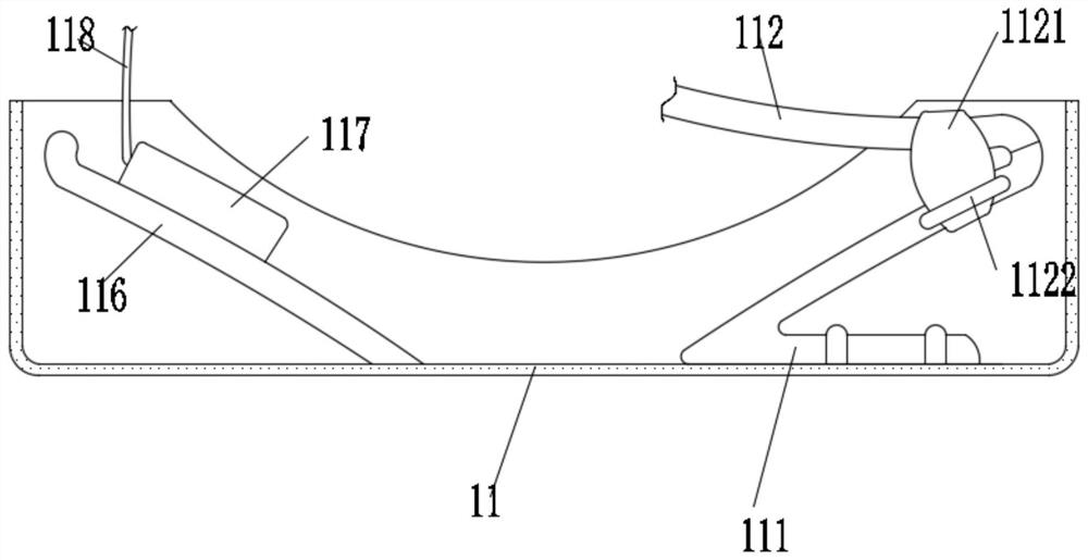 Adjustable overturning device for street lamp board processing