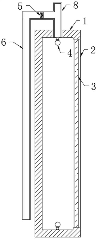 Dynamic smog glass mural and use method thereof