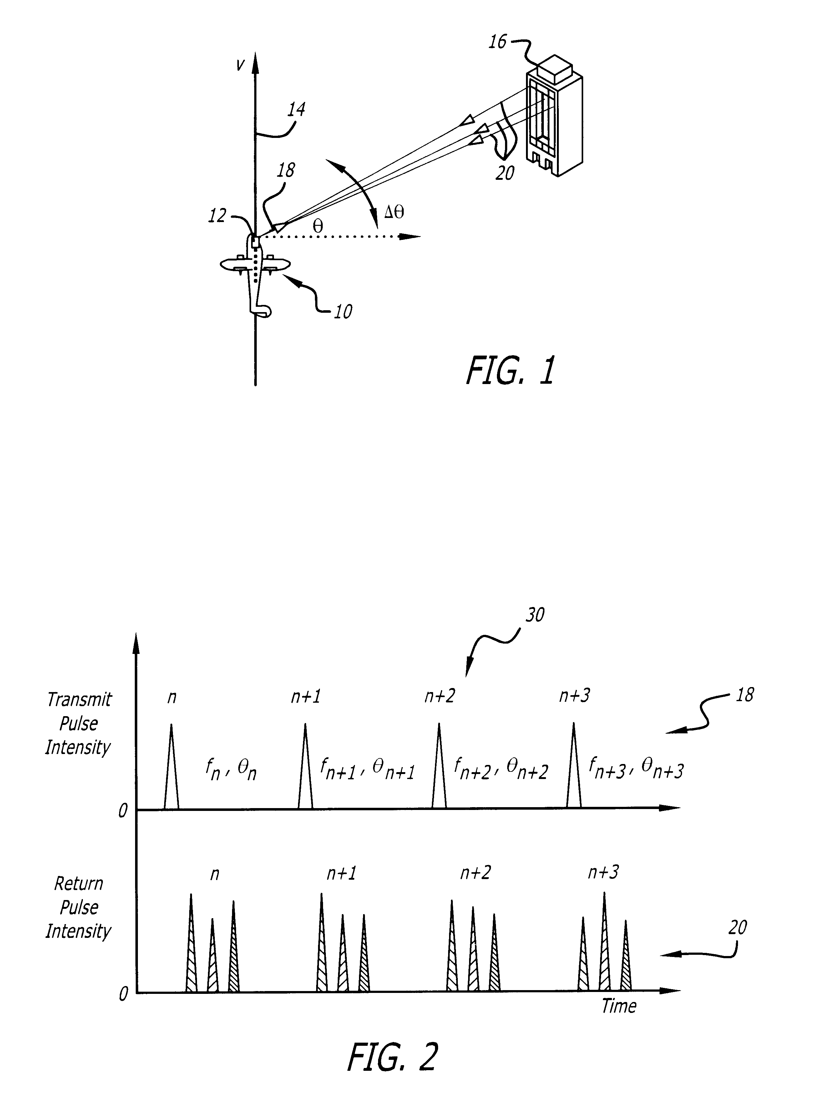 Synthetic aperture ladar system using incoherent laser pulses