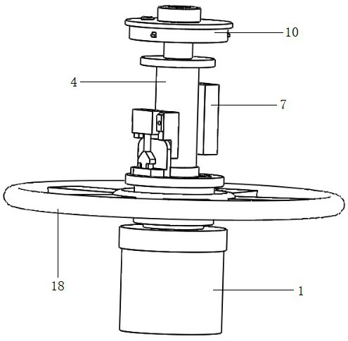 An intelligent handwheel device for remote switching of wellhead valves