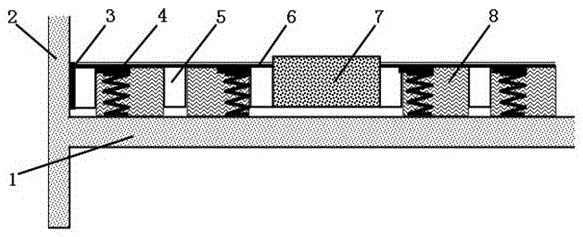 Lightweight floating floor for control of structure-borne noise in fixed installations