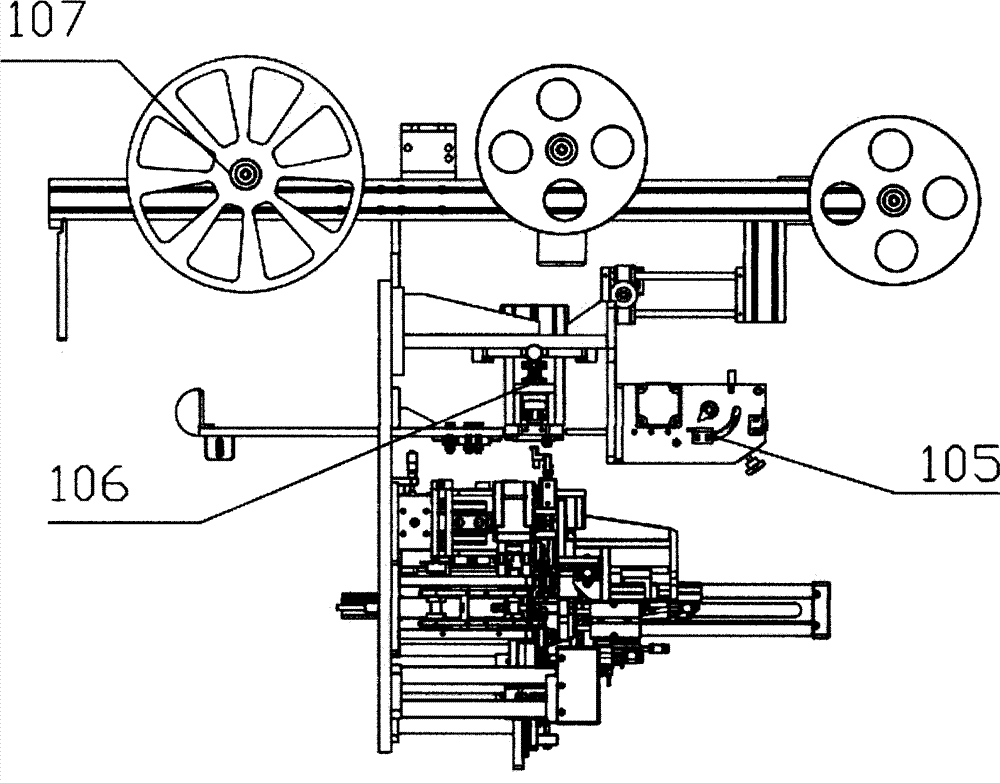 Packaging machine and packaging method for dual-interface card