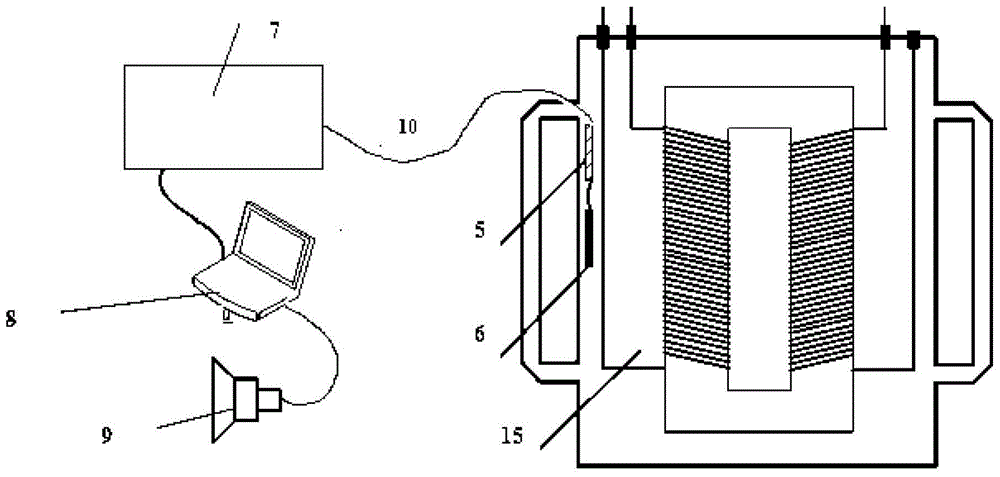 Dissolved hydrogen limited value sensor in power transformer oil and detection system