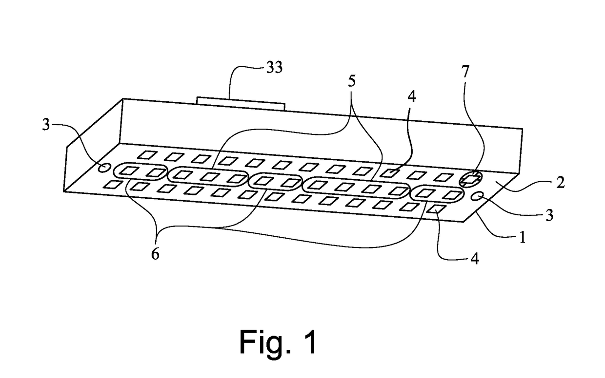 Aircraft cabin disinfection system