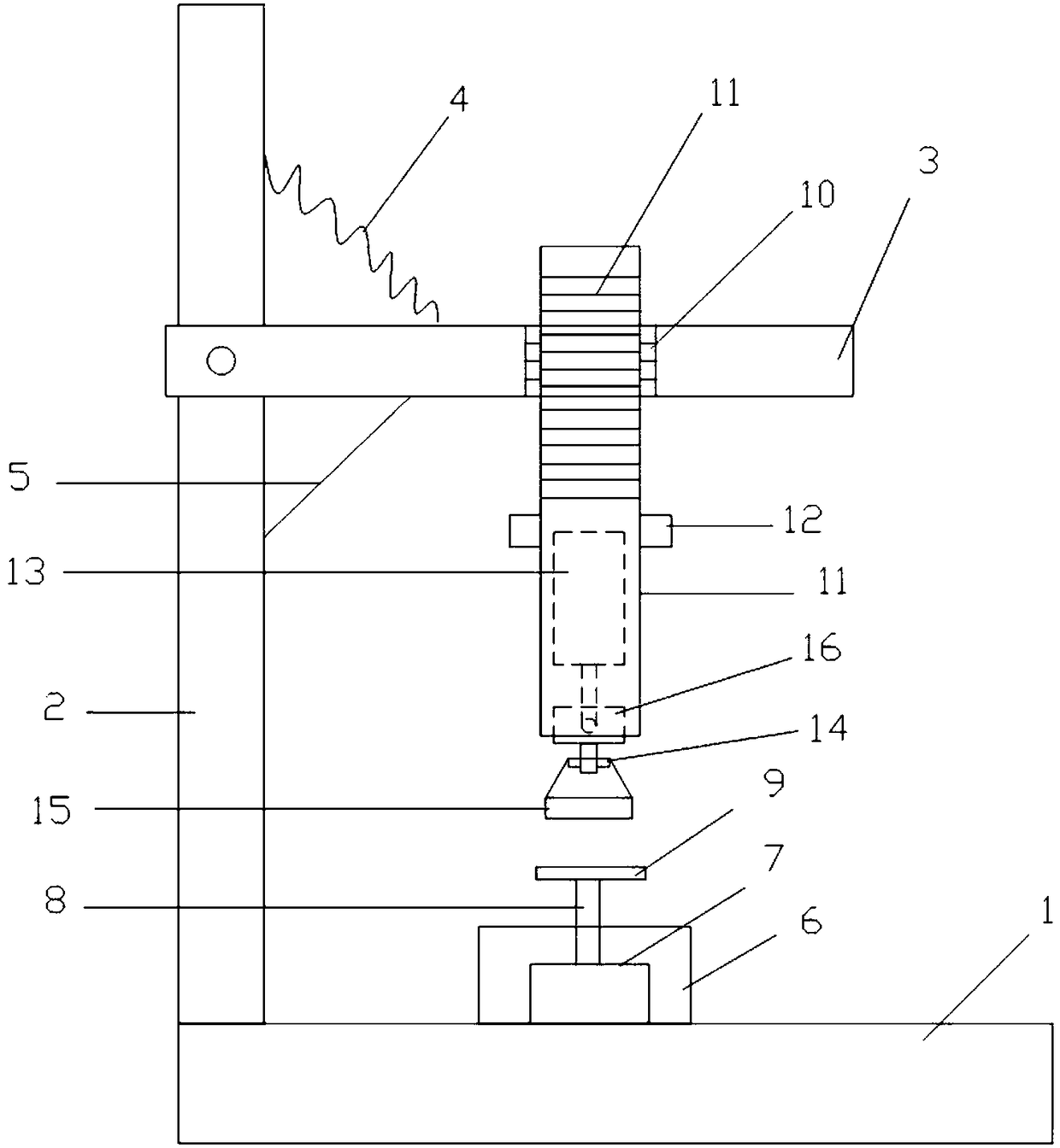 High-hardness wear-resisting polishing head material and efficient polishing device