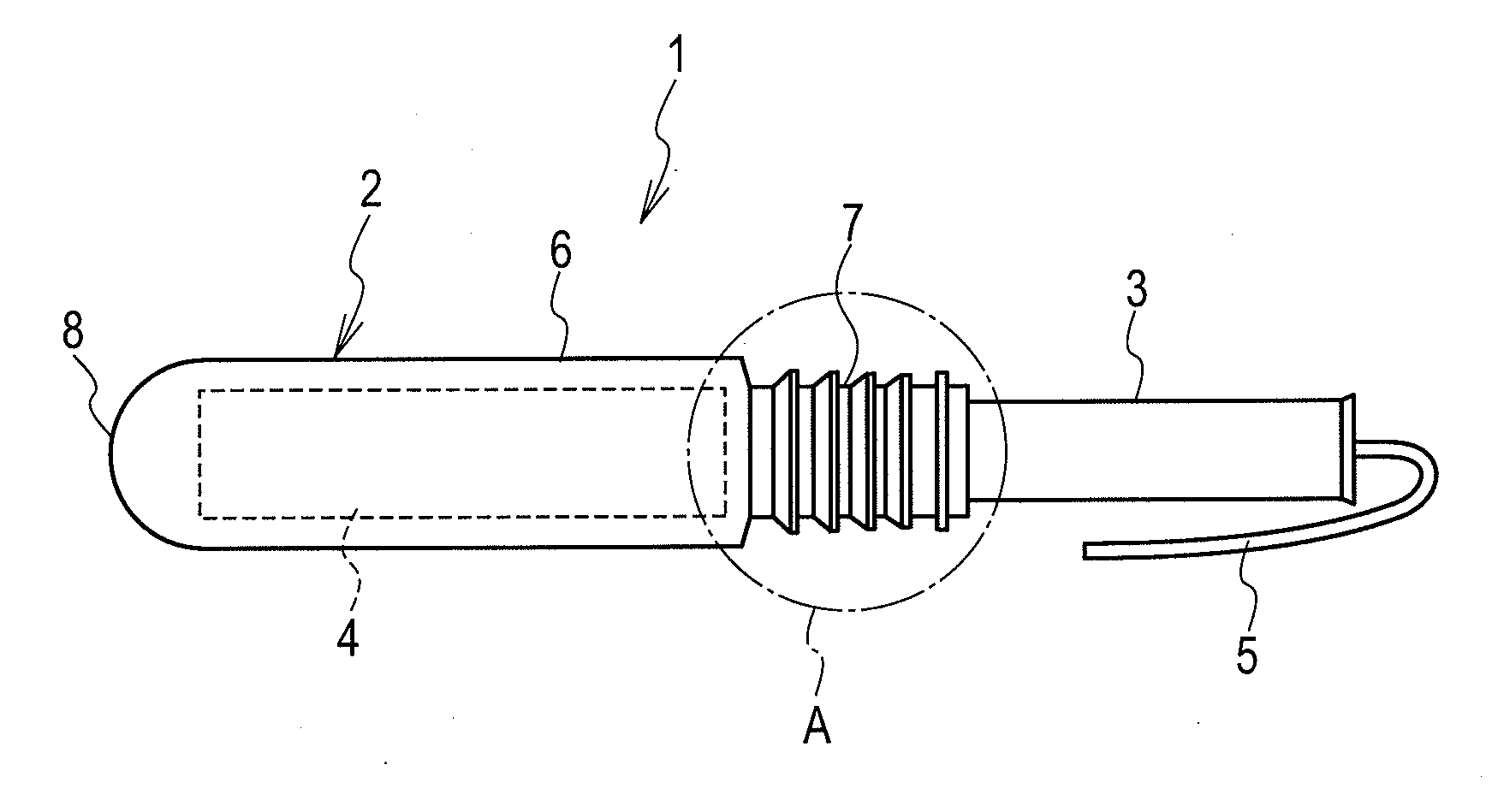 Applicator for tampon