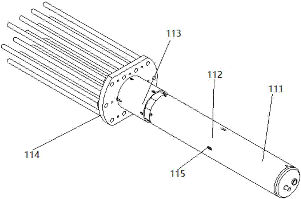 Portable vibration-type picking machine with function of adjusting amplitude-frequency in stepless manner