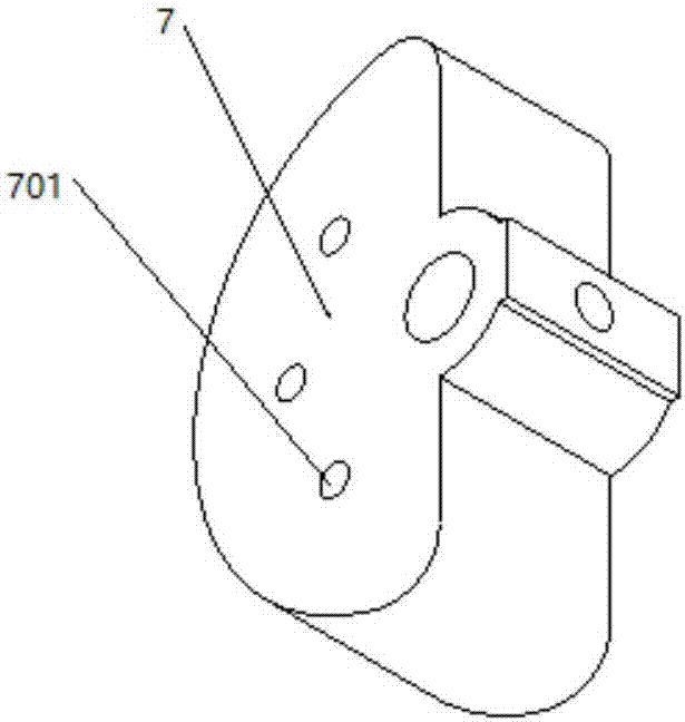 Portable vibration-type picking machine with function of adjusting amplitude-frequency in stepless manner