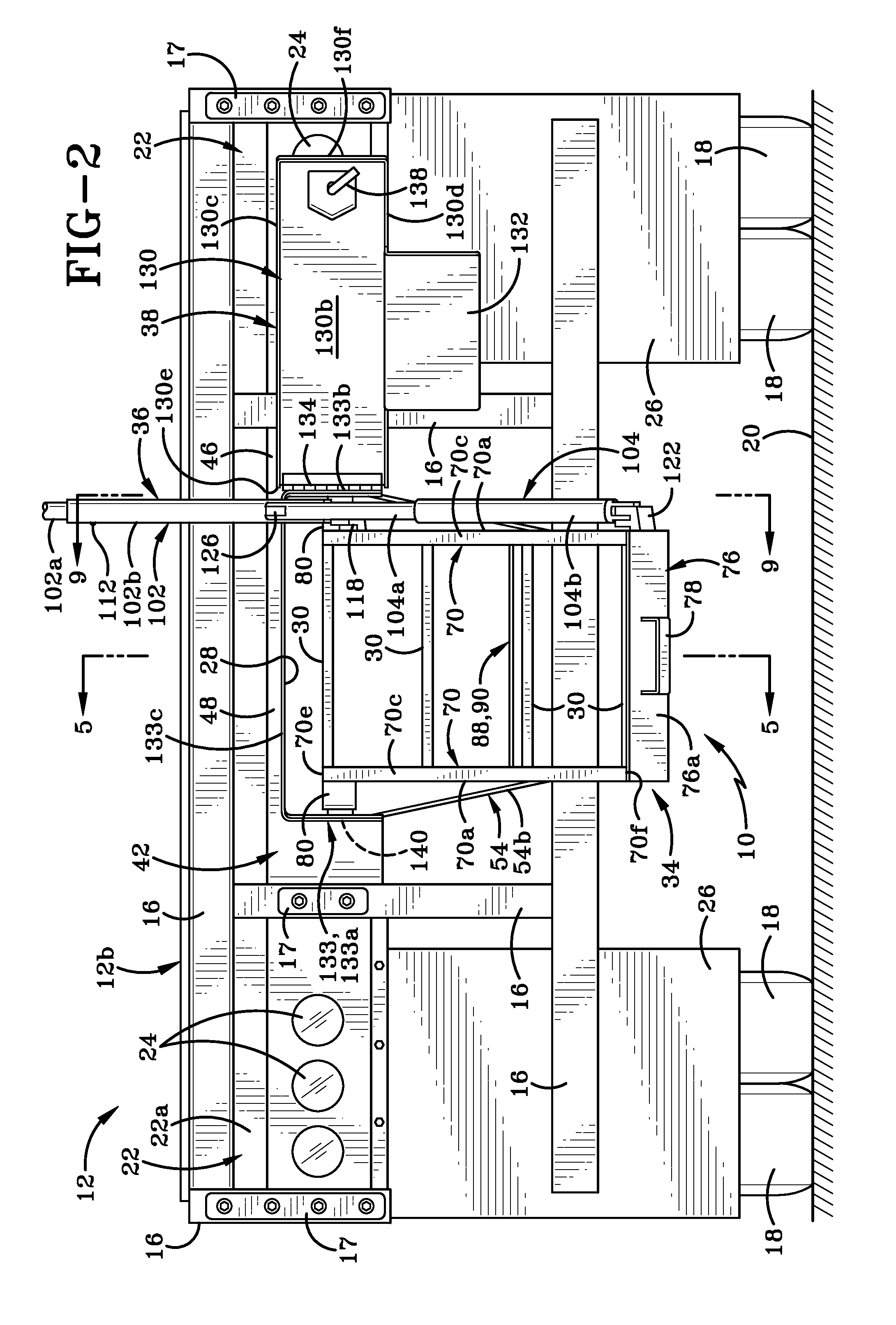 Retractable stair assembly for a truck or trailer