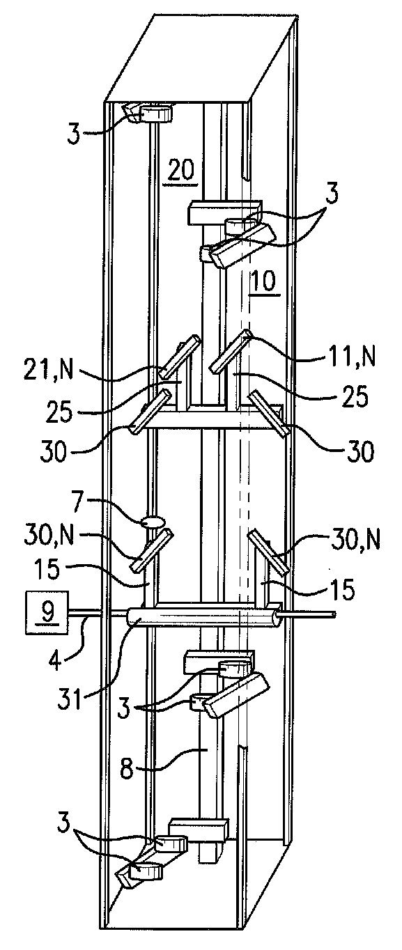 Method and apparatus for changing the length of a laser pulse