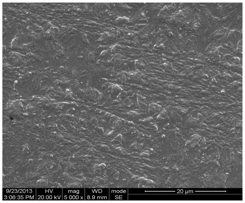 High-strength and high-toughness polypropylene product prepared from nucleating agent self-formed fibers