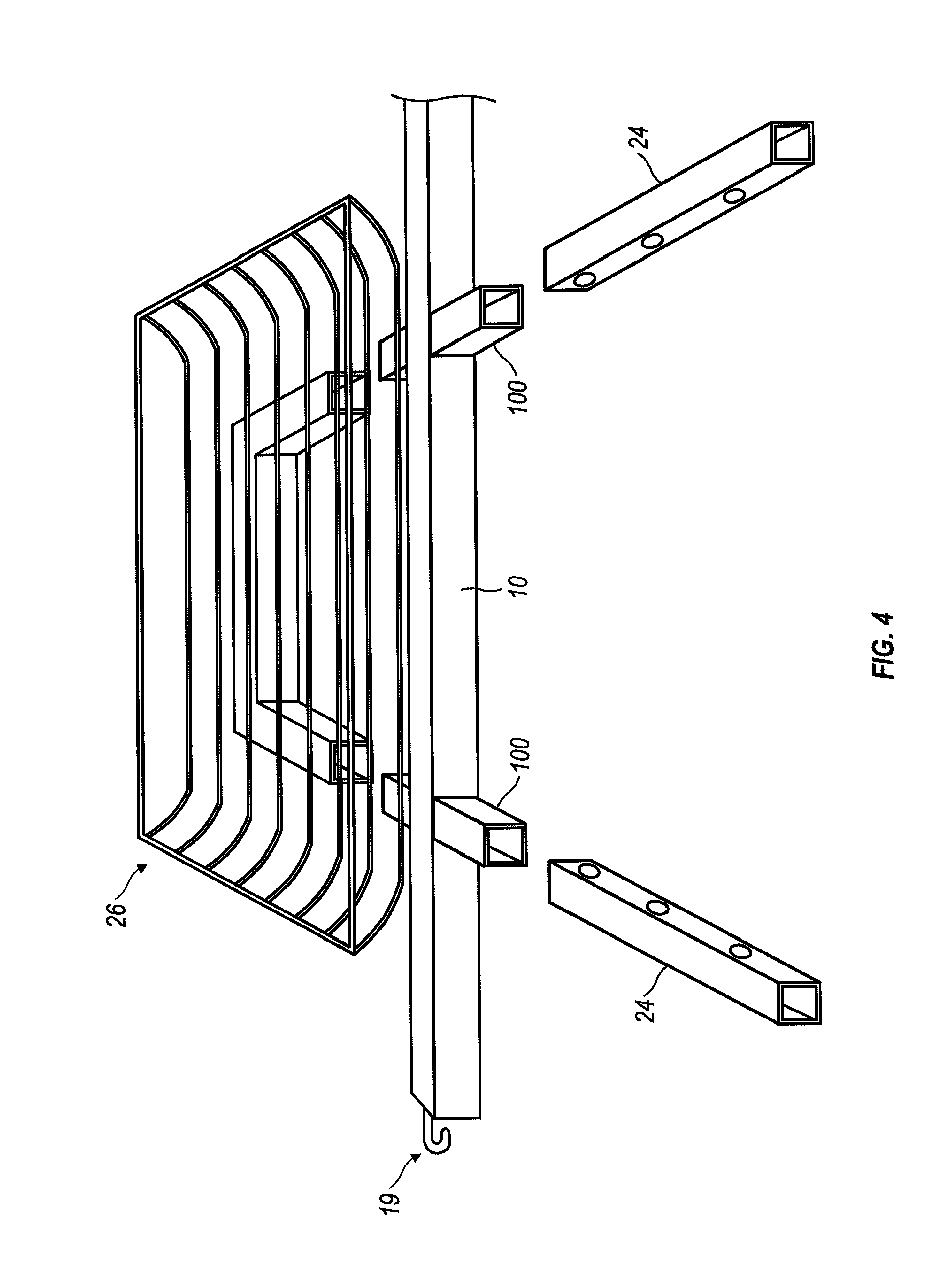 Articulating modular storage system