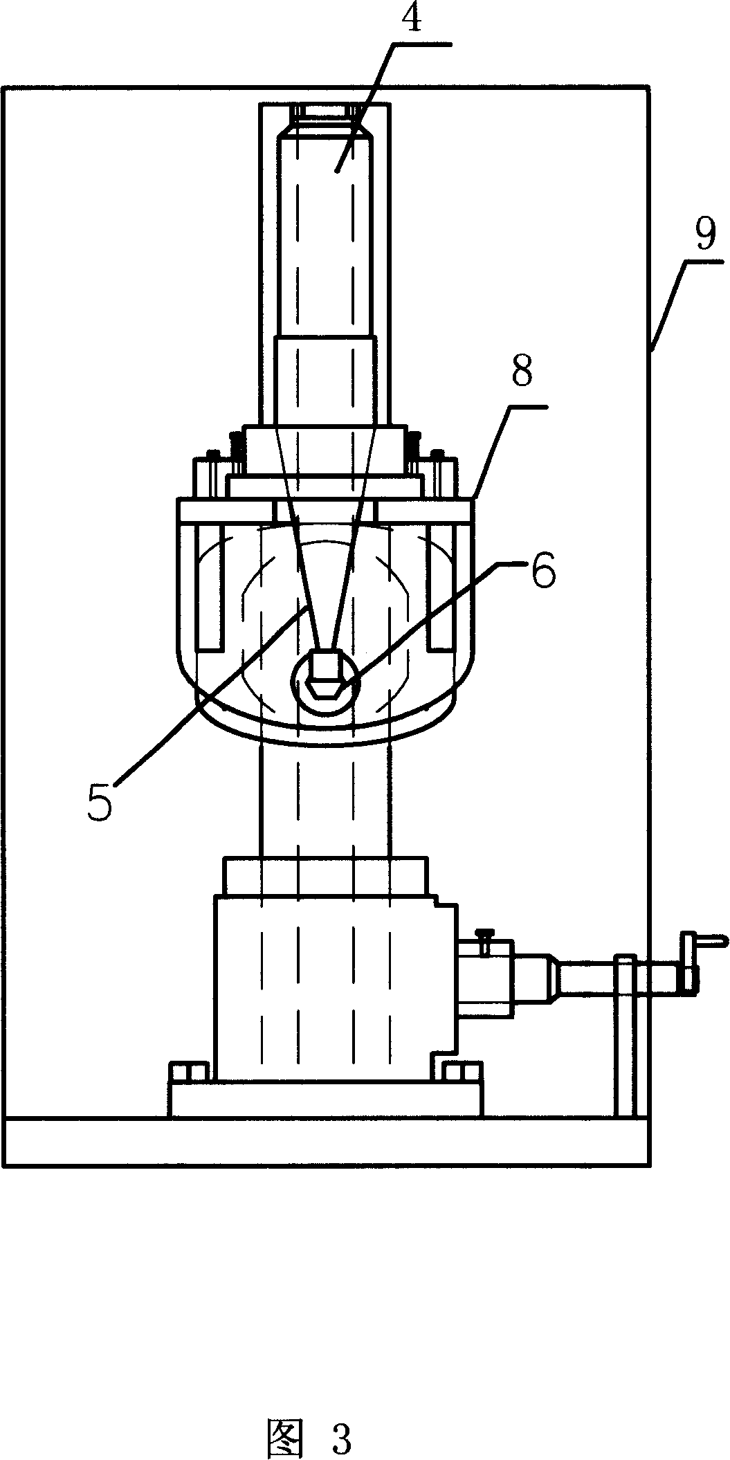 Anti-vibrating cavitation performance evaluation device of engine coolant