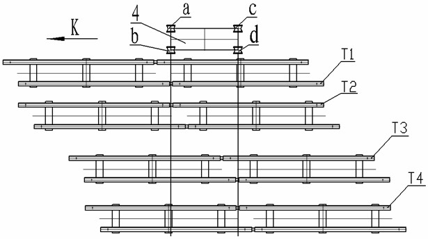 Inspection robot rail for coal mine fully mechanized face and rail traveling method