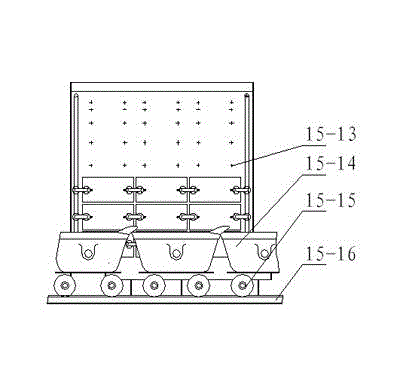 Waste heat collecting and recycling method in solidification course of liquid calcium carbide