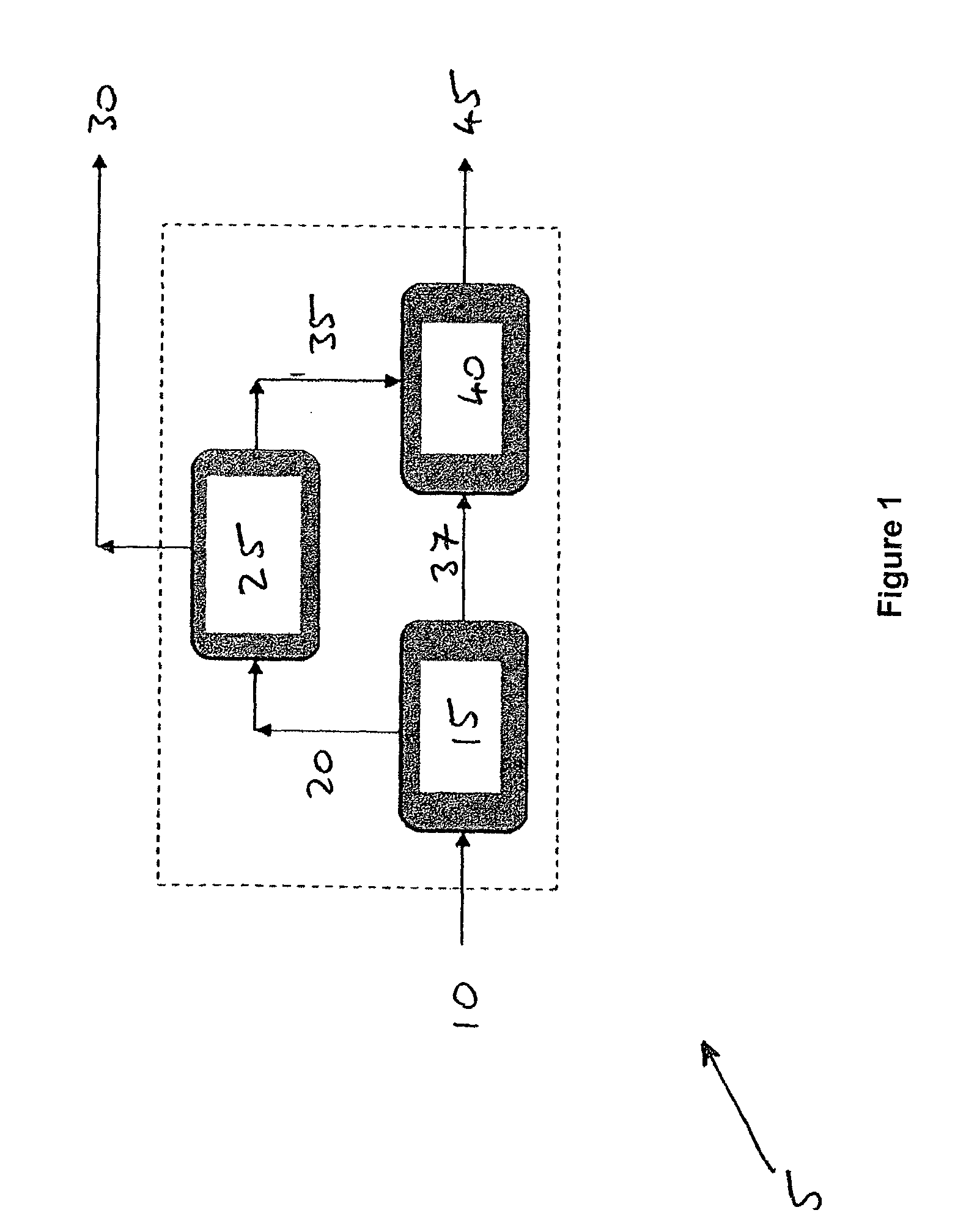 Process for the recovery of crude