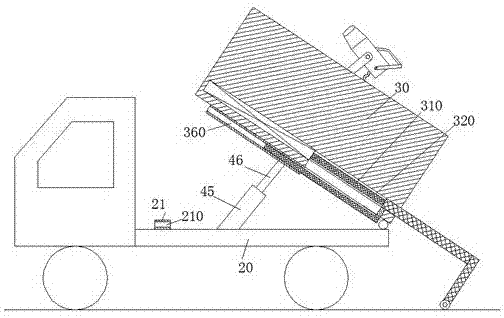 Agricultural chemicals spraying device for municipal landscapes