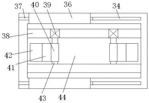 Agricultural chemicals spraying device for municipal landscapes